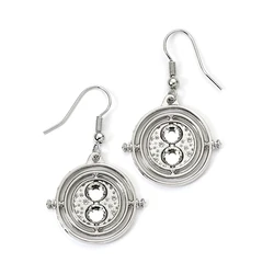 Harry Potter The Carat Shop Ltd Silver Tone Time Turner Drop Earrings