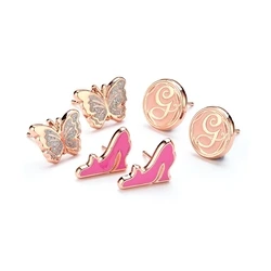 Σκουλαρίκια Carat Shop Wicked - Glinda Butterfly, G and Shoe Stud (WKSE0001)