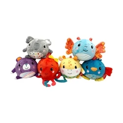 Βρεφικό Παιχνίδι Fisher-Price: Soft Animal Friends (10cm)