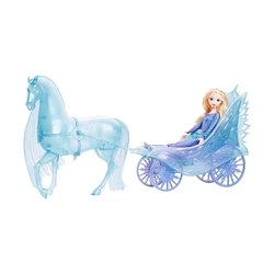 Κούκλα Mattel Disney: Frozen Fashion Dolls - Elsa & Nokk Adventure Carriage (JBG56)