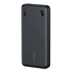 Power Bank USAMS CD253 10000mAh, 2x θύρες εξόδου, 10W, μαύρο