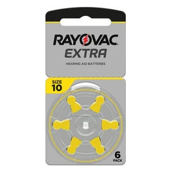 RAYOVAC Μπαταρίες ακουστικών βαρηκοΐας 10MF mercury free 1.45V 6τμχ