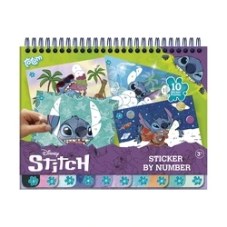 Παιδική Χειροτεχνία Totum Disney: Stitch - Sticker By Number Pad (TT700123)