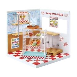 Μινιατούρα MGA Miniverse: Make it Mini Spaces Starter Pack - Pizza (566069)