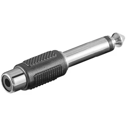 Audio Adapters ATC 6.35mm Mono Male to RCA Female Adapter