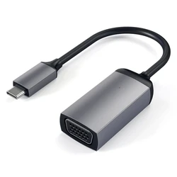 Αντάπτορας USB Satechi Type-C to VGA Adapter space gray