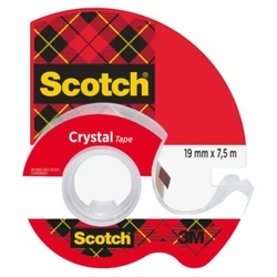 Σελοτέιπ Scotch Crystal Abroller 6-1975D 19mm x 7,5m transparent