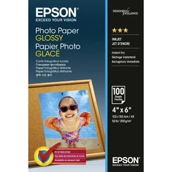 Φωτογραφικό Χαρτί Epson Glossy 10x15 cm 100 Sheets 200 g