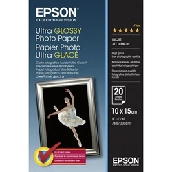 Φωτογραφικό Χαρτί Epson Ultra Glossy 10x15cm, 20 sheet, 300g S 041926