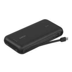 Power Bank Belkin 20.000mAh schw. 30W integr.USB-C BPB024hqBK