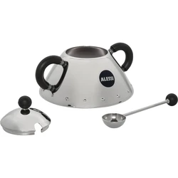 Ζαχαριέρα Alessi Sugar Bowl with Spoon Black 9097 B