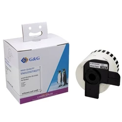 Ταινία Ετικετογράφου G&G Endlos 62mm x 30,48m sw- Συμβατή Brother DK-22205