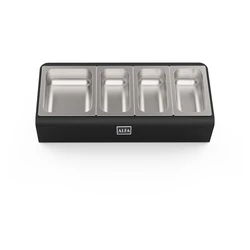 Σκεύος Gastronorm Alfa Forni Topping Station 4 trays (3 GN 1/9 - 1 GN 1/6)