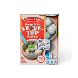 Melissa & Doug Pretend Play Simmer & Stir Stove Top Play Set