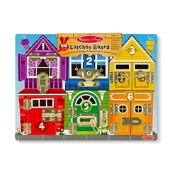 Τουβλάκια Melissa & Doug Bloackables: Latches Board Game (6075185)