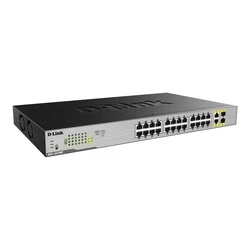 Network Switch 280mm D-Link DGS-1026MP 24*GE