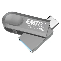 USB Flash 128GB Emtec USB3.2 Type-C Dual D280