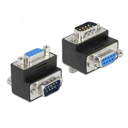 Αντάπτορας Delock D-Sub9 -> D-Sub9 M/F 270° Winkel