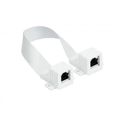 Αντάπτορας Δικτύου Goodconnections RJ45 window feedthrough White 25cm