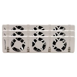 Αξεσουάρ για Καμπίνες Δικτύου Realpower heater fan HL-3,3er Set with 3 fans