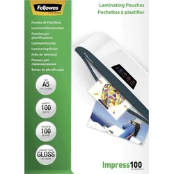 Ζελατίνες Πλαστικοποίησης Fellowes Impress A5 100Mikron glittering 100P