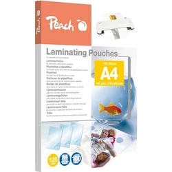 Ζελατίνες Πλαστικοποίησης Peach A4 125mic glittering PP525-02 100PK