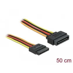 Καλώδιο Delock SATA 15Pin -> SATA 15Pin M/F 0.50m