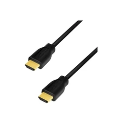 Καλώδιο HDMI Logilink A/M to A/M, 4K/60 Hz, CCS, Black, 1,0m