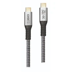 Καλώδιο USB 2GO fast charging USB-C 240W 20Gbps Thunderbolt 3 2m