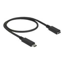 Καλώδιο USB Delock Extension USB/C St > Bu SuperSpeed 1.0m schw