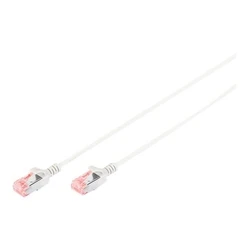 Καλώδιο Δικτύου Digitus CAT 6 U/FTP Slim 10m Gray