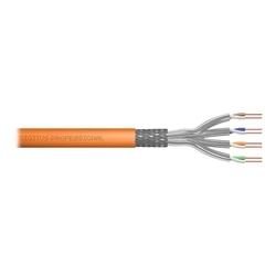 Καλώδιο Δικτύου Digitus CAT.7 S/FTP installation cable 100m, simplex,100m,Orange
