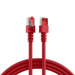 Καλώδιο Δικτύου EFB RJ45 S/FTP, Cat.6, LSZH, 3m, Red