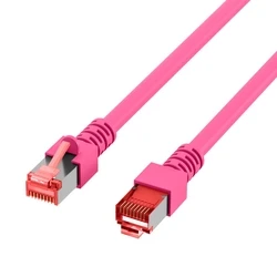 Καλώδιο Δικτύου EFB RJ45 S/FTP, Cat.6, LSZH, 5m, Magenta