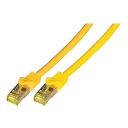 Καλώδιο Δικτύου EFB RJ45 S/FTP,Cat.6A,LSZH,Cat.7 Rohk.,2m,Yellow