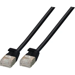 Καλώδιο Δικτύου EFB RJ45 U/FTP,Cat.6A,TPE 4.0mm ultraflex,0.5m,sw