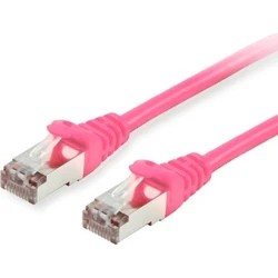 Καλώδιο Δικτύου Equip Cat6 S/FTP 2xRJ45 25.00m pink LSZH polybag