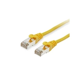 Καλώδιο Δικτύου Equip Cat6A S/FTP 2xRJ45 0.15m Yellow LSZH polybag