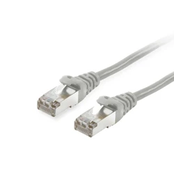Καλώδιο Δικτύου Equip Cat6A S/FTP 2xRJ45 25.00m Gray LSZH polybag