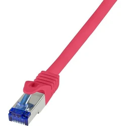 Καλώδιο Δικτύου Logilink Ultraflex, Cat.6A, S/FTP, rot, 0,25 m