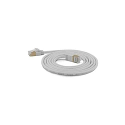 Καλώδιο Δικτύου Wantec SSTP CAT7 Ste. CAT6a d=4mm 0,25m Gray