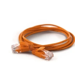Καλώδιο Δικτύου Wantec UTP CAT6a d=2,8mm 1,50m Orange