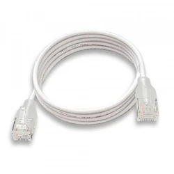 Καλώδιο Δικτύου Wantec UTP CAT6a eGlow d=2,8mm 2,00m White