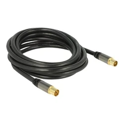 Καλώδιο Κεραίας Delock IEC -> IEC M/F 3.00m Black