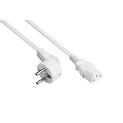 Καλώδιο Τροφοδοσίας Goodconnections protective-Plug gew.- C13 White 2,5m