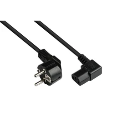 Καλώδιο Τροφοδοσίας Goodconnections protective-St. gew.- C13 gew. schw. 3m