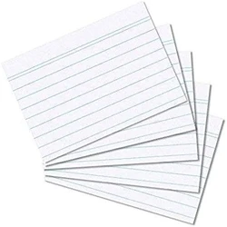 Κάρτες Ευρετηρίου Herlitz A8 100 pieces White shrink-wrapped