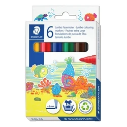 Μαρκαδόροι Staedtler Fasermaler Noris Jumbo 6er-Set