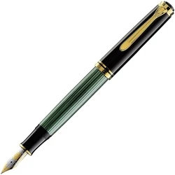 Πένα Γραφής Pelikan Fountain M1000 Black-Green B Gift Box