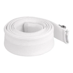 Σπιράλ Καλωδίων Delock braided sleeving with zipper 2 mx 50 mm white